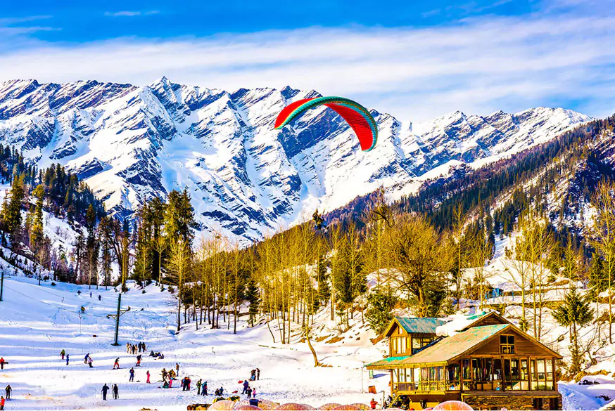 Manali Solang Valley Tour from Delhi
